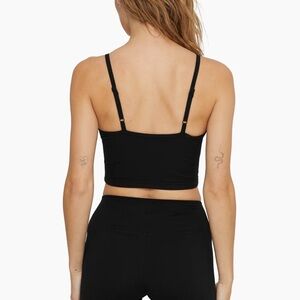 NWT SET ACTIVE FORMCLOUD MINI V LONGLINE BRA - ONYX/MEDIUM